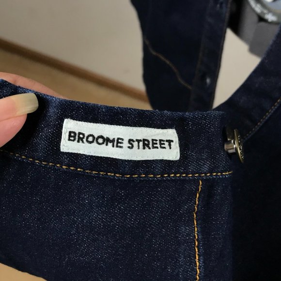 # Kate Spade - Broome Street Denim Rose Dress Sz 6 - Picture 12 of 14